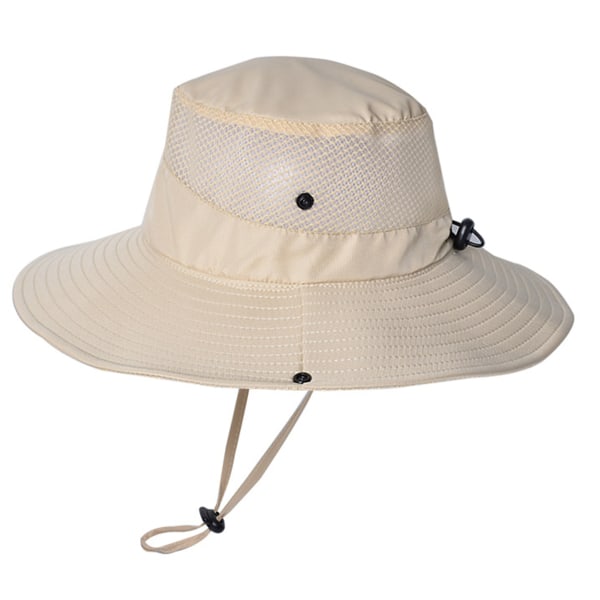 Solhat til kvinder med bred skygge, foldbar, UV-beskyttelse, strandhat