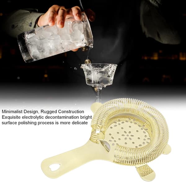 Wintersweet Cocktail Sil, Typ Rostfritt Stål Bar Sil B