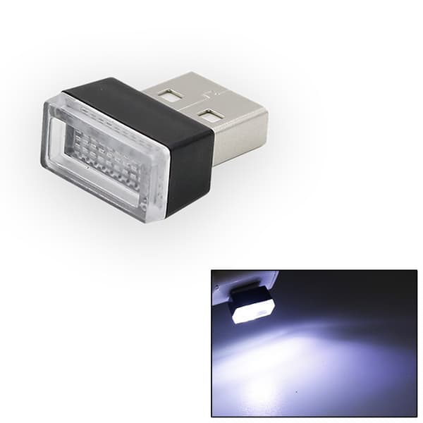 USB-atmosfärlampa för bil, LED-dekorationslampa, interiör Sol
