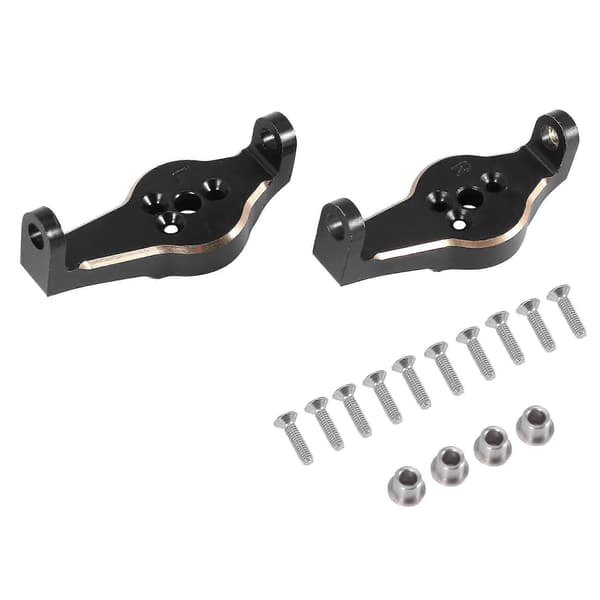 2 stk. Messing Casterblokker Protal Drive C Hub For Trx4 -4 -6 1/10 Rc Crawler Bil Oppgraderingsdeler