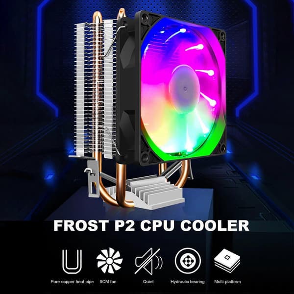 CPU Køler Blæser Heat Pipes Processor Køler Til Amd Am2 Am2+ Am3 Til Lga 775 115x 1200 Støjsvag Radia