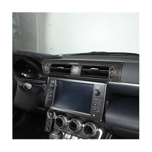 Bil Centerkonsol Aircondition Udluftningsramme Strip Til Brz 86 2022 Biltilbehør (carbon)