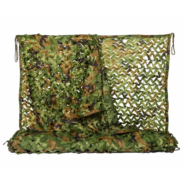 Woodland Camo Netting Camouflage Net til Camping og Jagt