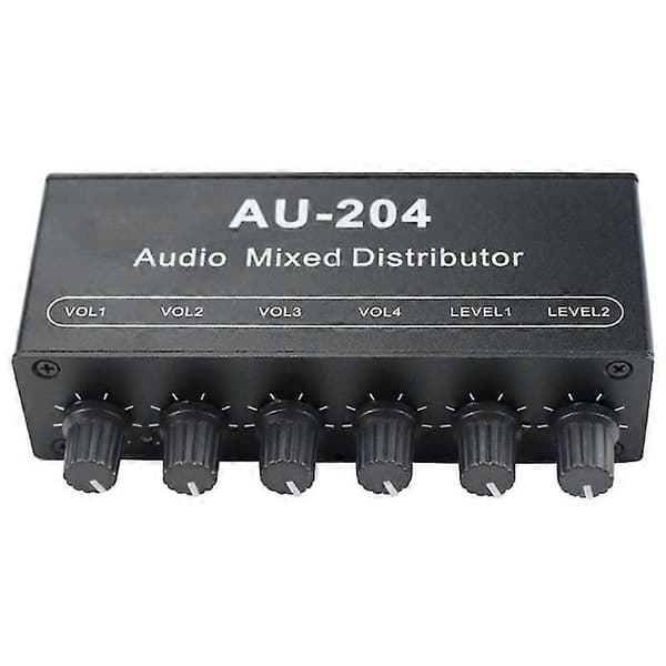 Mixer O (2 Input 4 Output) Push Phs Eller Eksterne Forstærkere Volume