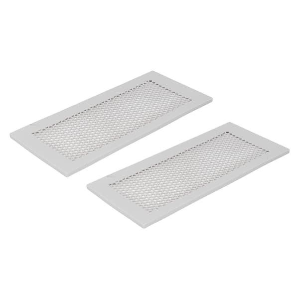 2 st. Babysäkra ventilationsskydd, skyddande silikonsäkra ventilationsskydd för golv i hemmet
