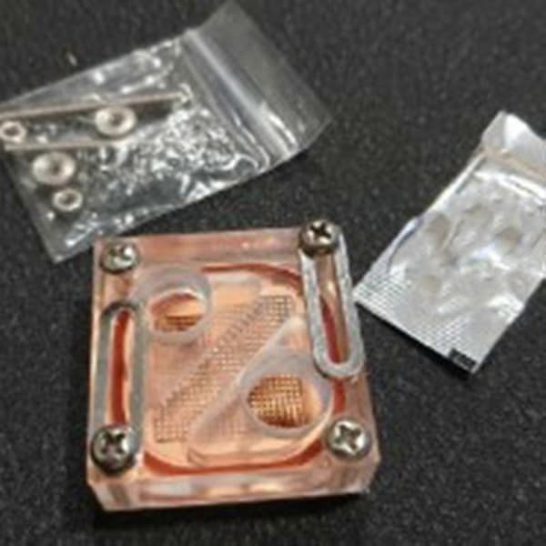 Chipset Vandblok Computer Vandkøling Akryl Transparent Generel Northbridge Blok Til Computer