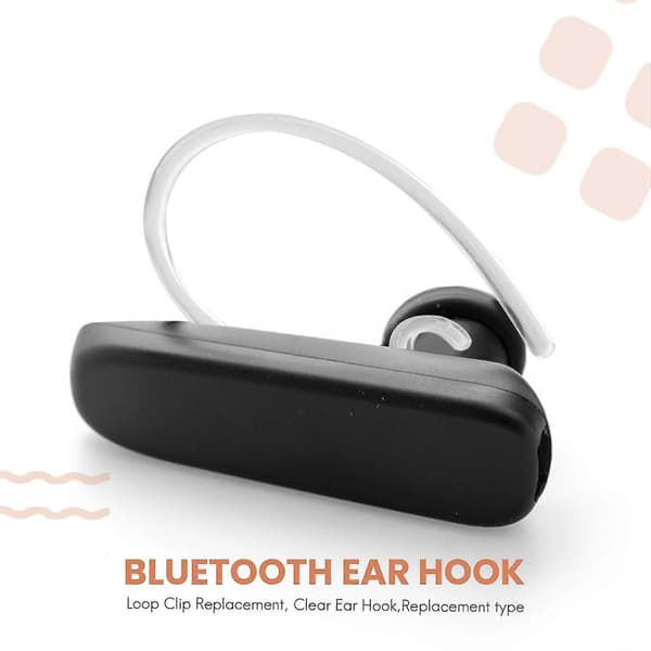 5x Universell Liten Klämma Bluetooth Öronkrok Ögla Ersättning Klar