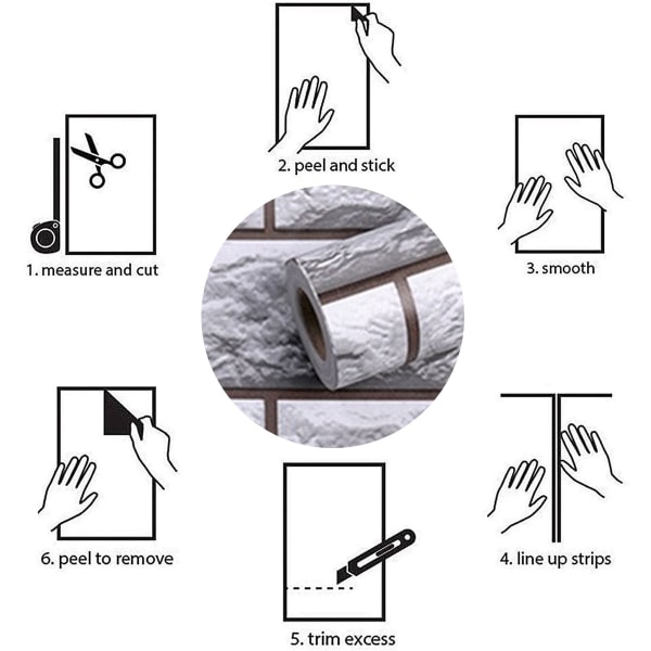 Kivi- ja tiiliseinäpaperi - Kiviseinäpaperi - 3D
