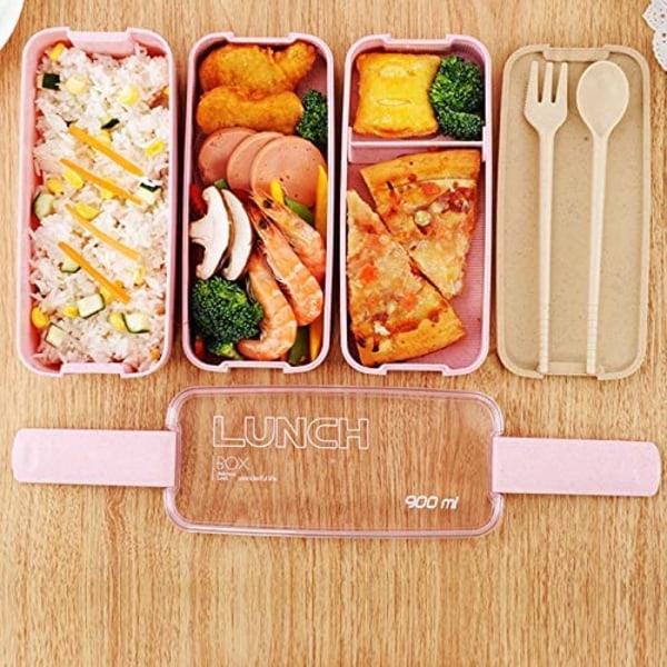 Lounasrasia Brotdose Bento Box Vesperdose lapsille ja aikuisille