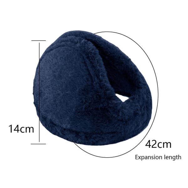 Vinterørevarmer for Unisex Fold Ørevarmere Øreklokker Nakkeørevarmer