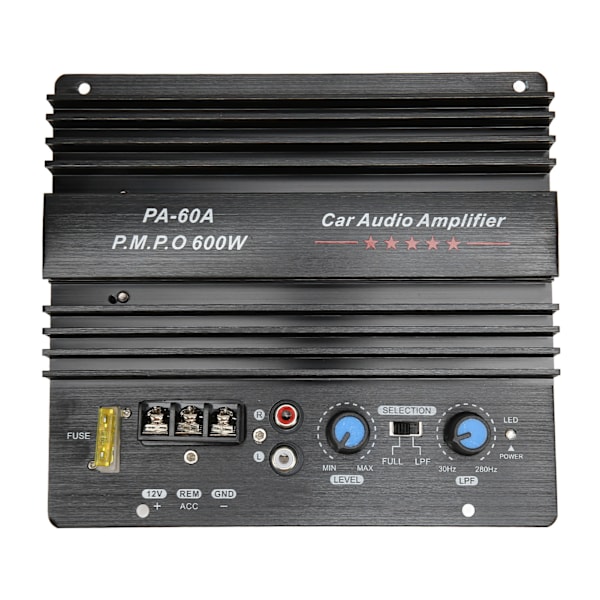 Biljudsförstärkare 12V 600W Hög Effekt Bas Subwoofer Förstärkare Kort för Bilar