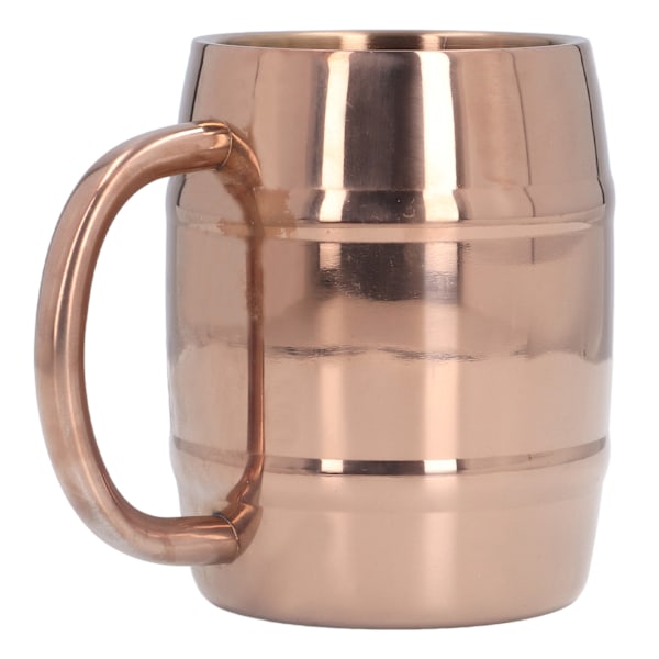 Stilren Tumbler i Rostfritt Stål, Vakuumisolerad med Dubbelväggdesign, Säkerställer Långvarig Temperaturbevaring för Varma och Kalla Drycker, Rosa