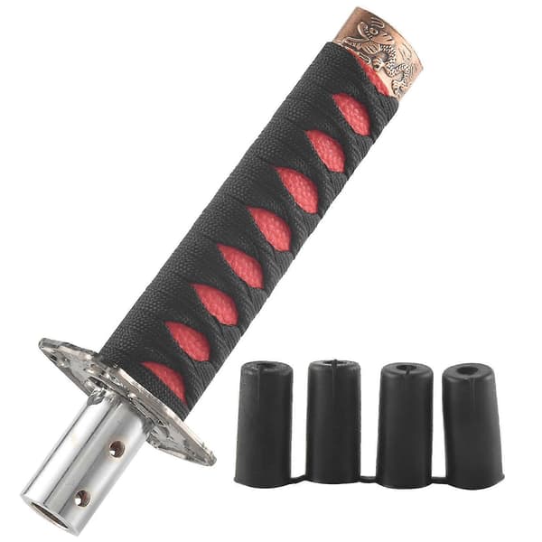 Ar Vaihdekepin nuppi Katana Metalli +punainen 15cm
