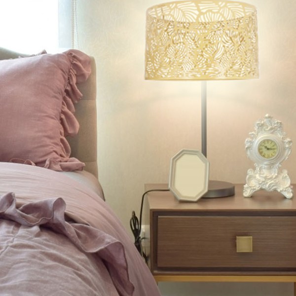 Lampe Skærm Lys Lampe Skærm Moderne Enkel Stil Hjem Dekoration til E14 E27 Pærer Guld Farve