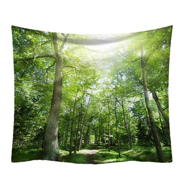 Luonnontaulu Misty Tree -taulu Jungle Creek Psykedeelinen Lan