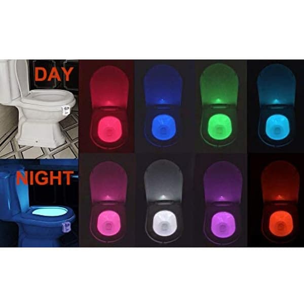 LED Toiletlys / Bevægelsessensorlys til toilet og badeværelse /