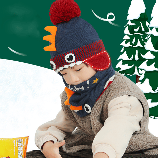 Børnehat, Vinter Varm Drenge Piger Hue Fleece style 2 S