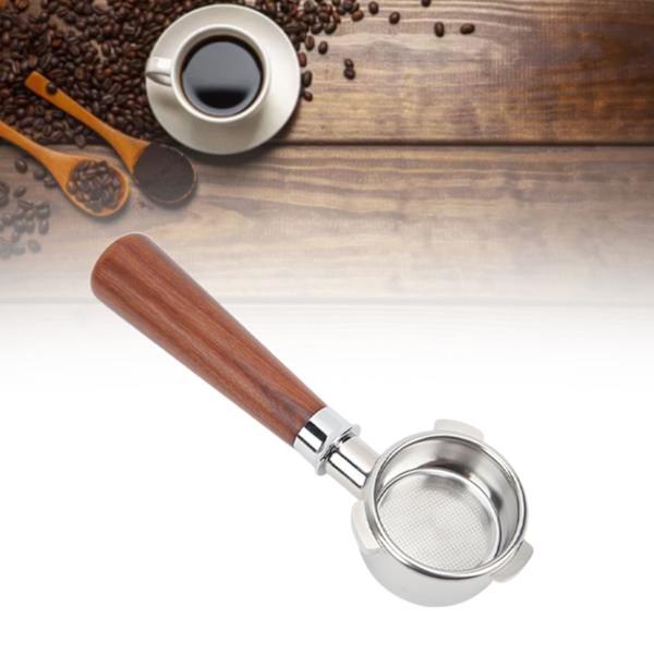 Pohjaton Portafilteri Ruostumattomasta Teräksestä Käyttöön Valmis Naked Portafilter Breville 8-sarjan Kahvikoneelle 54mm A1 Siamese Rosewood