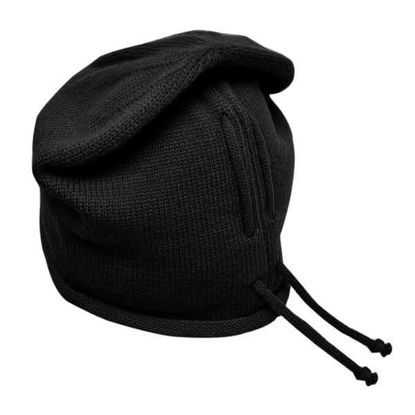1 Varm Dragsko Pullover Mössa Tunn Stickad Staplad Mössa Varm Pullover Mössa