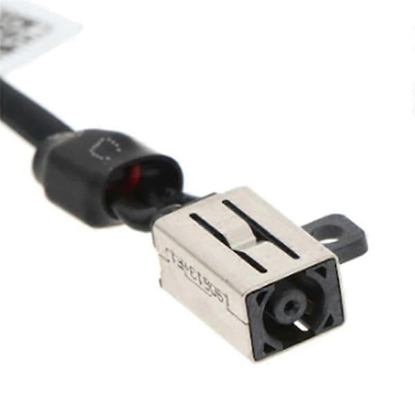 1 stk. DC strømstik opladningsport til XPS 15 9550 9560 computerforbindelse og stik sort Black