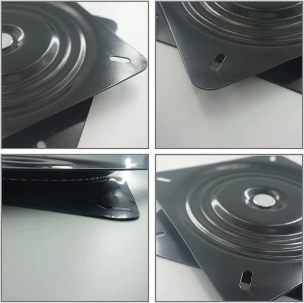 1 stk. Svingbar Stolplate, Kulelagerplate, Svingbar Plate