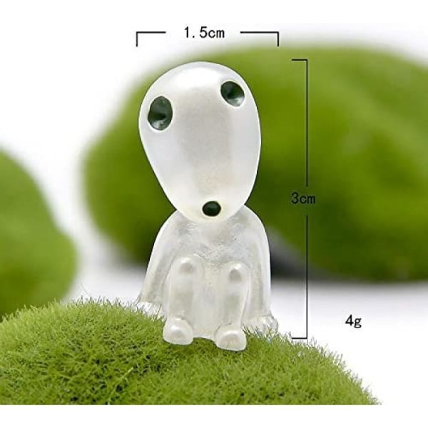 Harpiks Prinsesse Mononoke Lysende Træ Elvenånd Miniature Lan