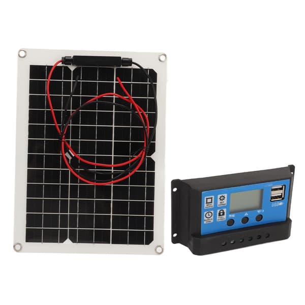 Solpanel Kit 300W DC 12V 24V 50A IP67 Vandtæt Høj Effektivitet Solpanel Og Solcelleoplader Controller til RV Camper