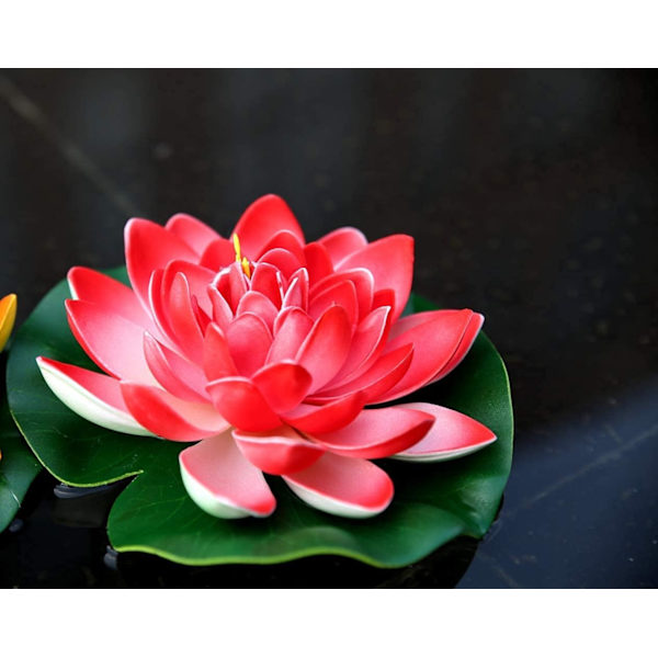 NAVAdeal 4 stk. 7 tommer kunstige flydende skum Lotusblomster til