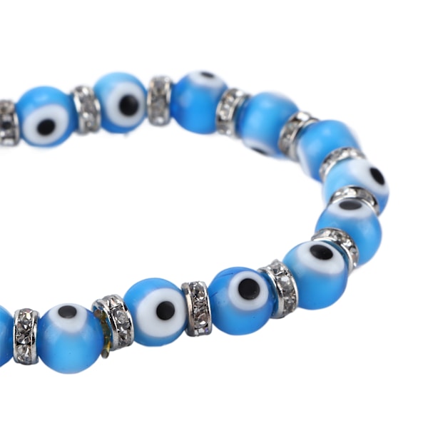 2 st Evil Eye Armband Lycklig Elegant Stil DIY Tillverkning Attraktiva Dekorativa Tillbehör för Kvinnor Flicka