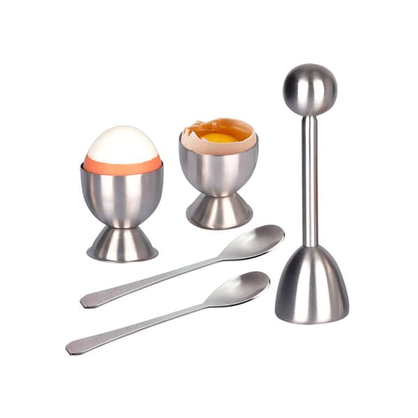 Egg topper, eggeglass, eggåpner, eggkutter, knekker