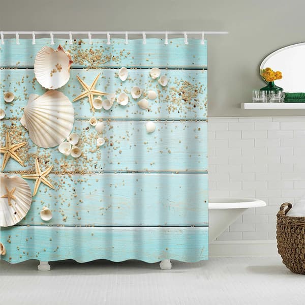 Mögelsäker bad- och duschdraperi 80cm*180cm 1 stycke vacker