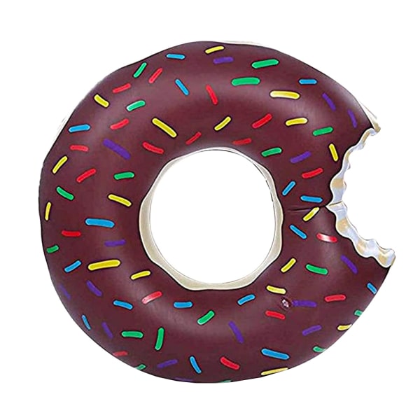 Donut Swim Ring , Funny Pool Ring Toys for Swimming Pool Party and Donut Party Supplies