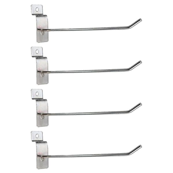 100 X Enkel Krok Pinne Butikk Display Tilpasning Pigghenger 150mm