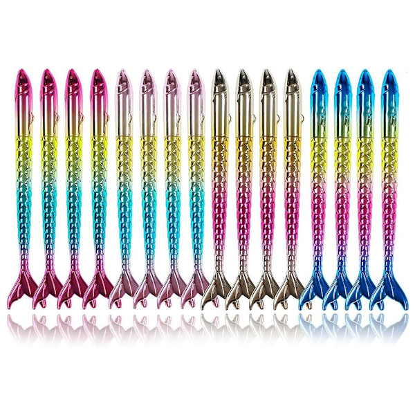 16 st Rhinestone Beads Nail Art Tool Broderi Verktyg Mermaid Sticky Pens Strass Picker Pen Diamant Pick up Pen Pärlor Målning Pen Broderi