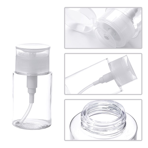 Professionel Push Down Flydende Pumpning Tom Flaske Dispenser 100ML