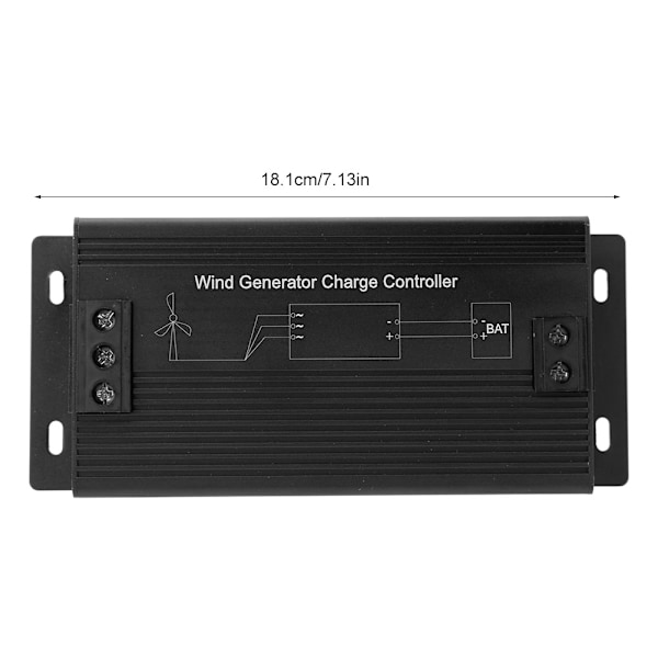 12V/24V/48V Vindkraftverk Generator Laddningsregulator 400W - 1000W