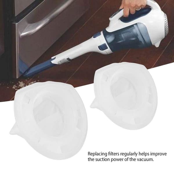 2 kpl Vaihtosuodatin Black & Decker VF110 -imurille