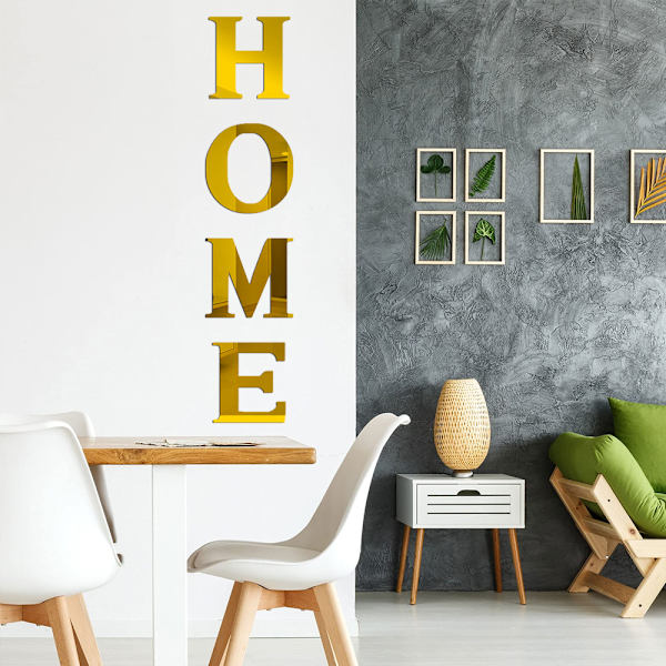 HOME Speilveggklistremerke 3D Stereoskopisk