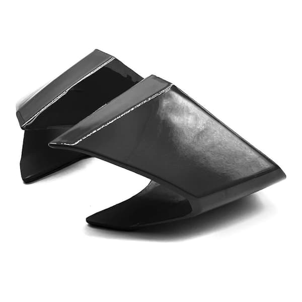 2 stk. Sort Motorcykel Vinge Beskytter Kåbe Winglets Fin Trim Cover Vind Kåbe Til Cbr650r 2019-