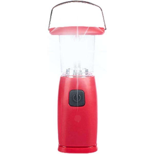 Handvevsdynamos Sollykta, 6 LED Campinglampor, Handvev