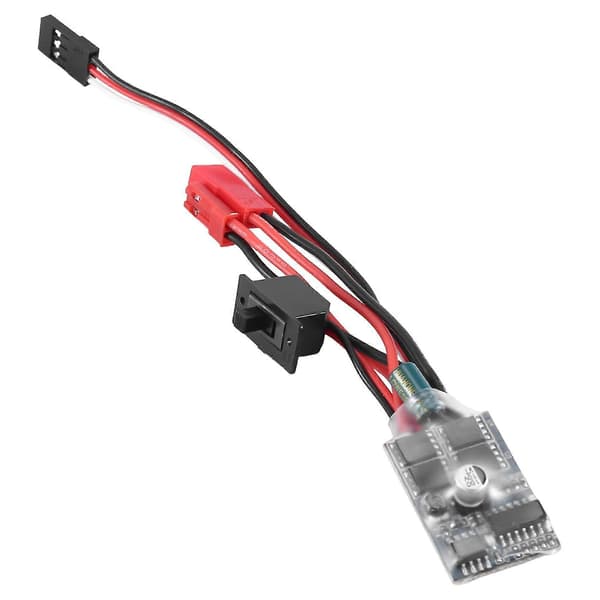 30a Børstet Esc Elektrisk Hastighetskontroller Bremse Toveis Motor Hastighetskontroller For 1/16 1/18 1/24 R