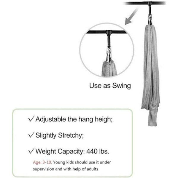 Terapiakääky Sensory Swing Sisätilojen Terapiakääky Aikuisten Käyttöön