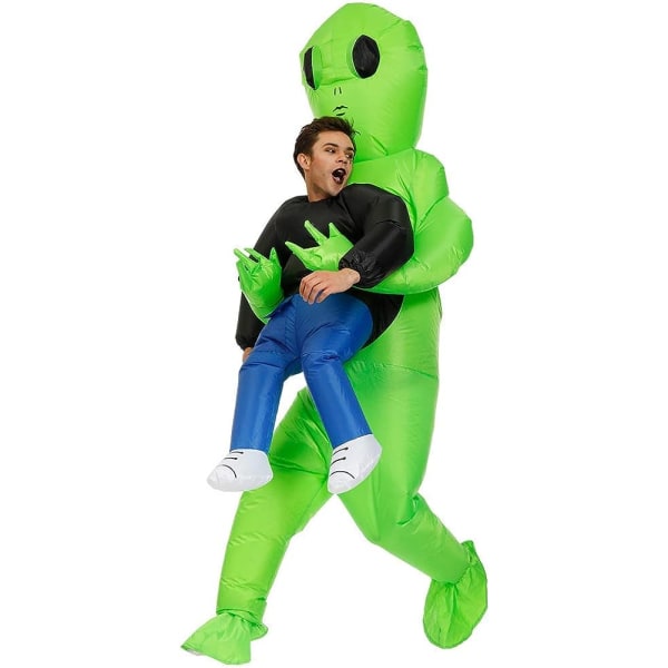 Oppblåsbar Alien Kostyme for Voksen (Voksen - Et Alien)