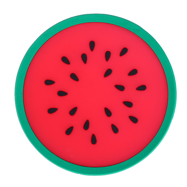 Vattenmelon fruktform Underlägg Bordsunderlägg Silikon Kopp Dryckshållare Matta Kökstillbehör