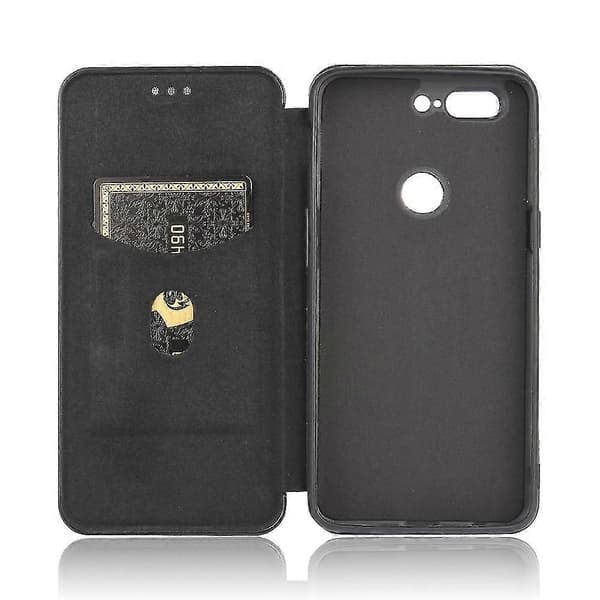 Kolfiberläderfodral för OnePlus 5T S202412307660 Black