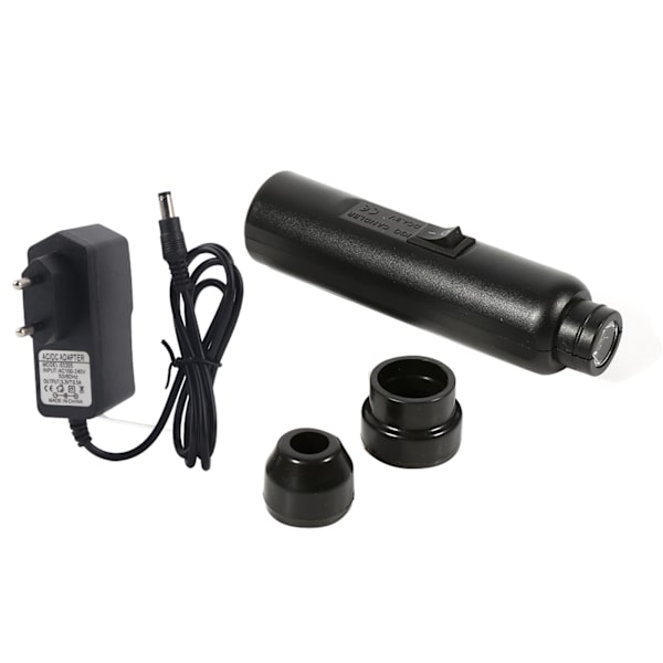 1 st Bärbar Svart Kall Ljus LED-Ljuslampa Inkubator Super Ljus Ägg Ljus Testare Ny EU-kontakt 100-240V