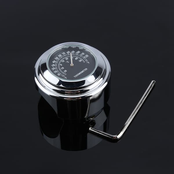Holdbar Aluminiumlegering 7/8\" ‑ 1\" Styrtermometer til Motorcykel