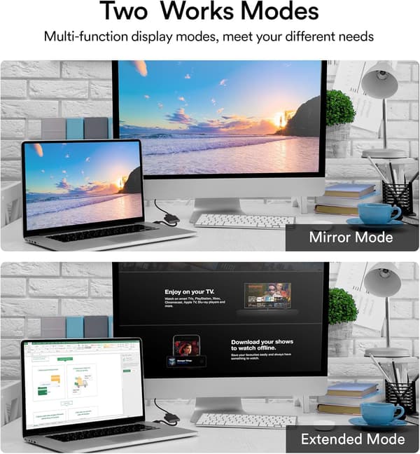 (Musta) DP-VGA-sovitin, kullattu DisplayPort-VGA-muunnin