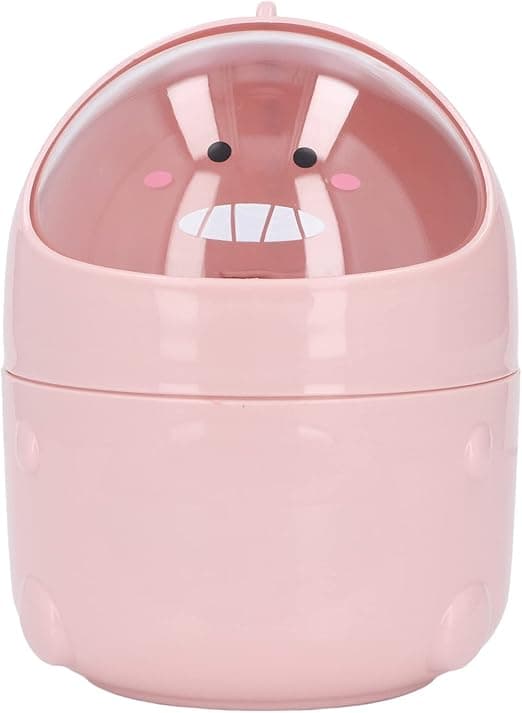 1 st Mini Modern Plast Soptunna med Lock, Soptunna D