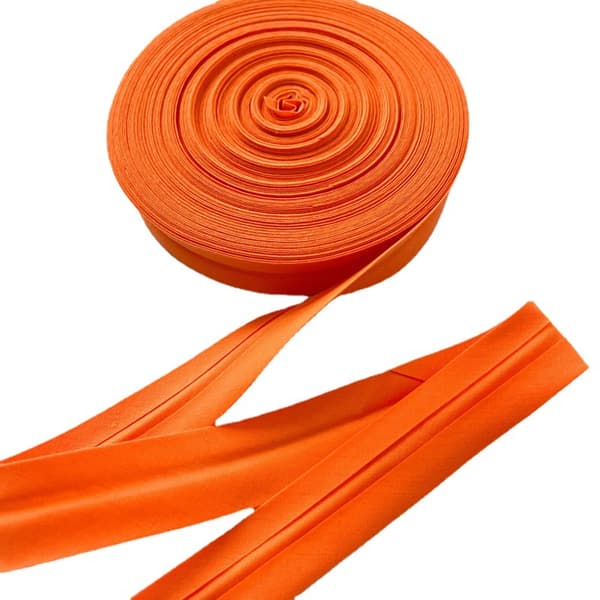 Blækgrøn 2 cm Falset Polyester Bomuld Kantbånd Beklædning Ac
